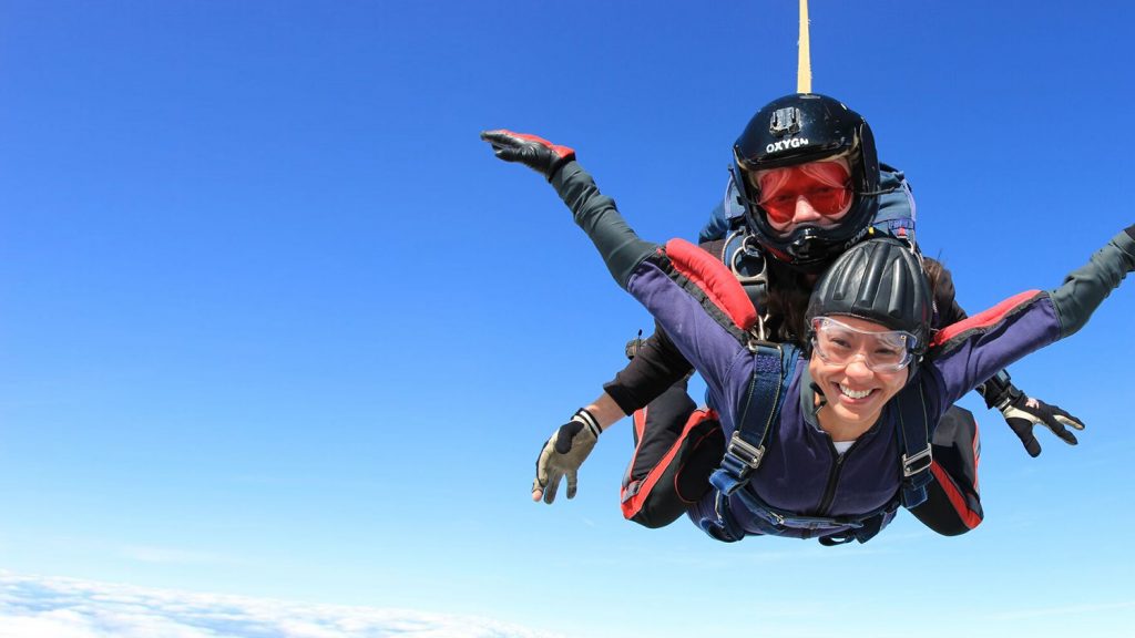 Tandem skydive | Fundraise with us | Sightsavers